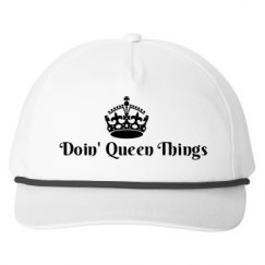 Snapback Five-Panel Rope Hat