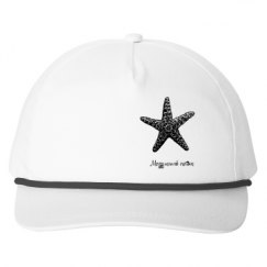 Snapback Five-Panel Rope Hat