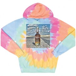 Unisex Tie-Dye Fleece Hoodie