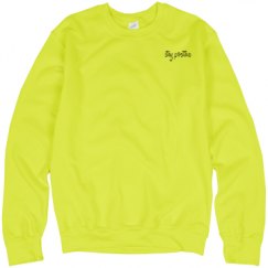 Unisex Neon Crewneck Sweatshirt