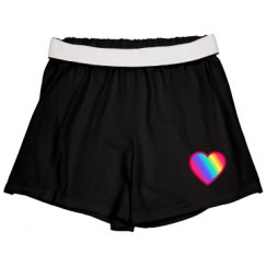 Slim Fit Cheer Shorts