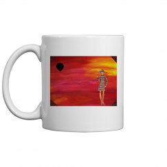 The face of disaster mug