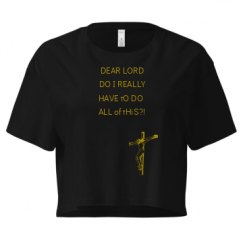 Ladies Festival Cali Crop Top Tee