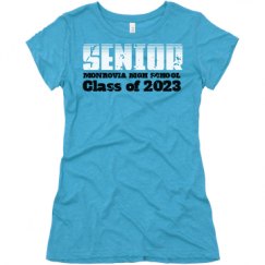 Ladies Slim Fit Super Soft Triblend Tee