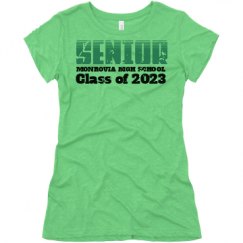 Ladies Slim Fit Super Soft Triblend Tee