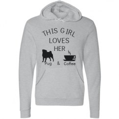 Unisex Fleece Pullover Midweight Hoodie