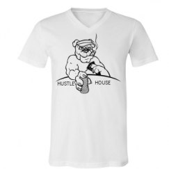 Unisex V-Neck Jersey Tee