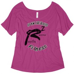 Ladies Flowy Slouchy Tee