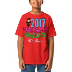 2017 Kindergarten Graduate Girl