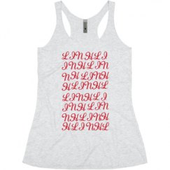 Ladies Slim Fit Super Soft Racerback Triblend Tank