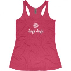 Ladies Slim Fit Super Soft Racerback Triblend Tank
