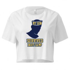 Ladies Festival Cali Crop Top Tee