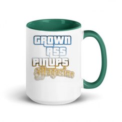 15oz Ceramic Mug with Color Inside