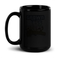 15oz Black Glossy Mug