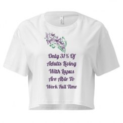 Ladies Festival Cali Crop Top Tee