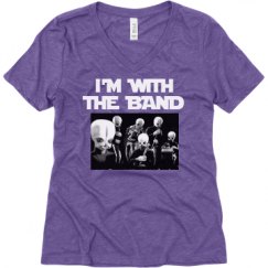 Ladies Relaxed Fit Super Soft Triblend V-Neck Tee