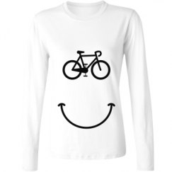 Ladies Relaxed Fit Basic Long Sleeve Tee