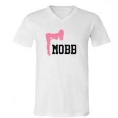 Unisex V-Neck Jersey Tee