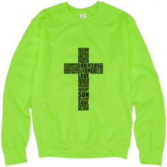 Unisex Neon Crewneck Sweatshirt