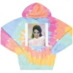 Unisex Tie-Dye Fleece Hoodie