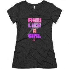 Ladies Slim Fit Super Soft Triblend Tee