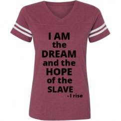 Ladies Relaxed Fit Vintage Sports Tee