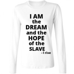 Ladies Relaxed Fit Basic Long Sleeve Tee