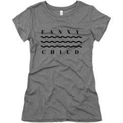 Ladies Slim Fit Super Soft Triblend Tee