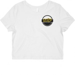 Ladies Slim Fit Crop Top Tee