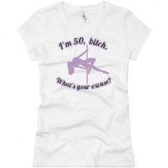 Ladies Slim Fit Basic Promo Jersey Tee