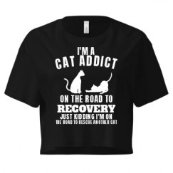 Ladies Festival Cali Crop Top Tee