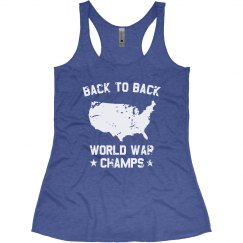 USA BACK TO BACK WORLD WAR CHAMPS