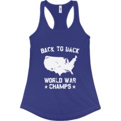 Ladies Slim Fit Racerback Tank Top