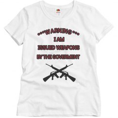 Weapons Issued