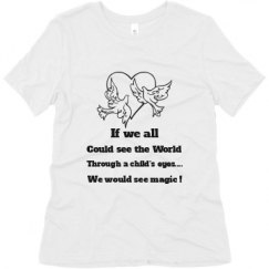 Ladies Relaxed Fit Super Soft Triblend Tee