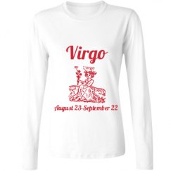 Ladies Relaxed Fit Basic Long Sleeve Tee