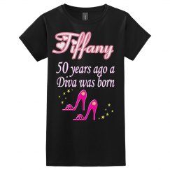 PRETTY PINK 50TH BIRTHDAY SHOE QUEEN DESIGN