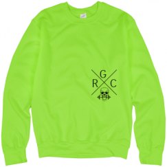 Unisex Neon Crewneck Sweatshirt
