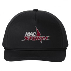 Snapback Five-Panel Rope Hat