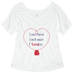 Ladies Flowy Slouchy Tee