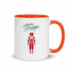 11oz Ceramic Mug with Color Inside