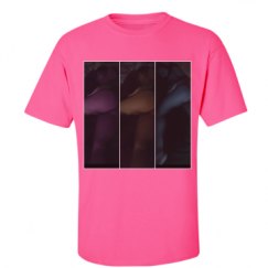 Unisex Ultra Cotton Safety Neon Crewneck Tee