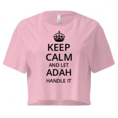 Ladies Festival Cali Crop Top Tee