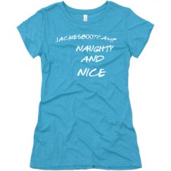 Ladies Slim Fit Super Soft Triblend Tee