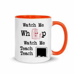 11oz Ceramic Mug with Color Inside