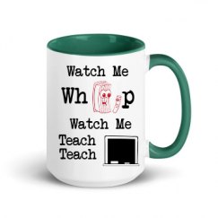 15oz Ceramic Mug with Color Inside