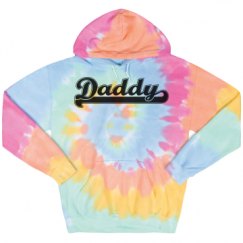 Unisex Tie-Dye Fleece Hoodie