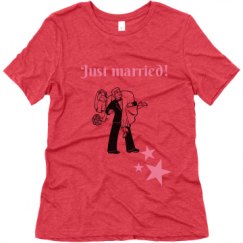 Ladies Relaxed Fit Super Soft Triblend Tee