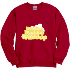 Unisex Film and Foil Crewneck Sweatshirt