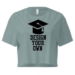 Ladies Festival Cali Crop Top Tee